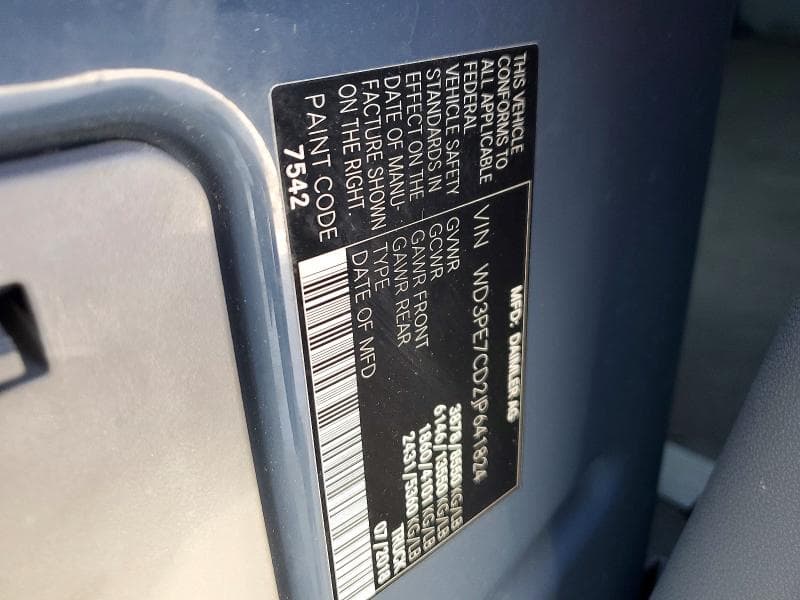 2018 MERCEDES-BENZ SPRINTER 2500 13