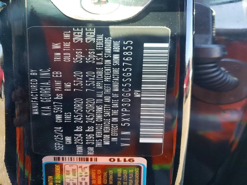 2025 KIA TELLURIDE EX X-LINE 13