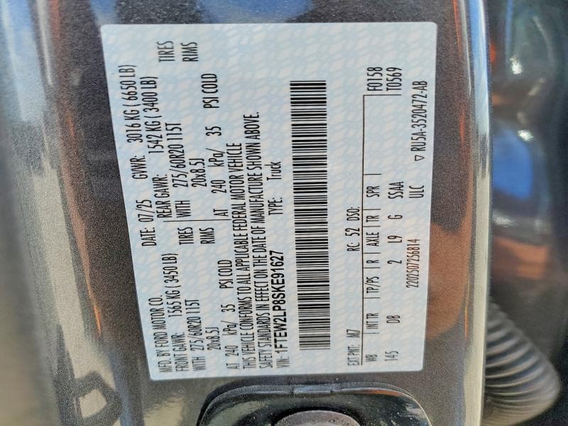 2025 FORD F150 STX 13