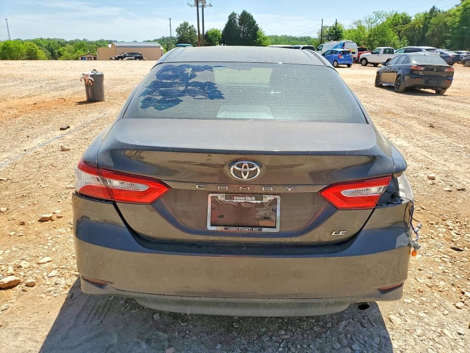 2018 TOYOTA CAMRY LE LE 6