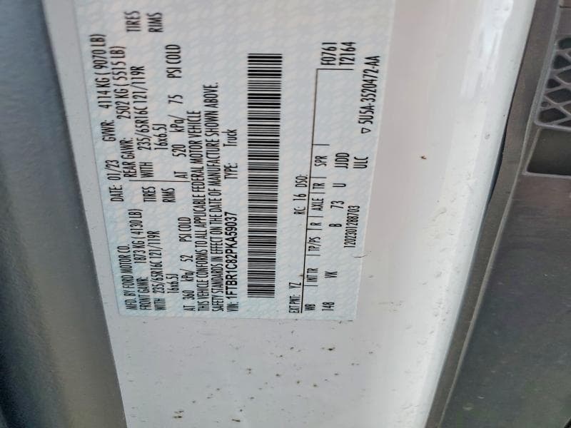 2023 FORD TRANSIT T-250 14