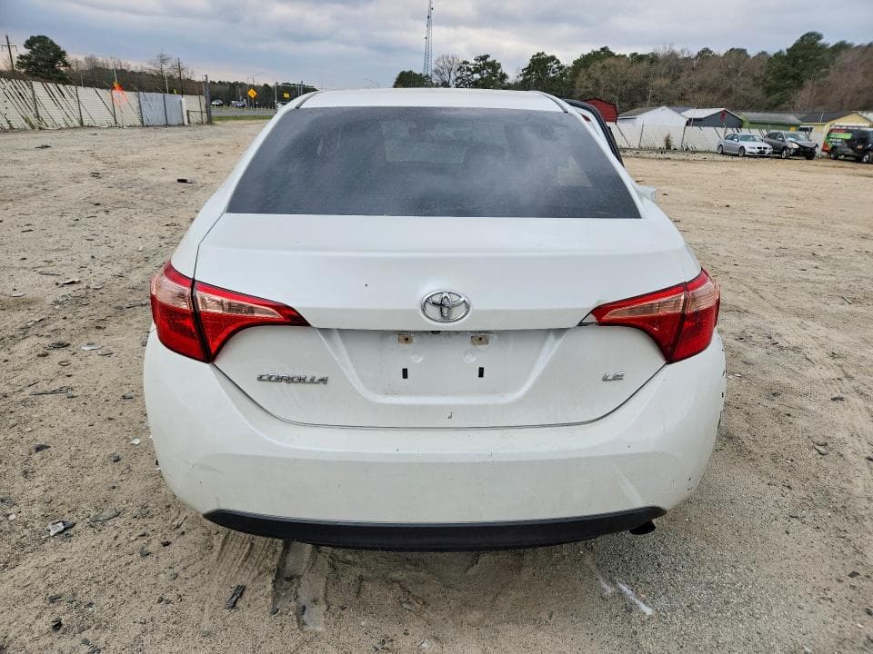 2018 TOYOTA COROLLA LE 6