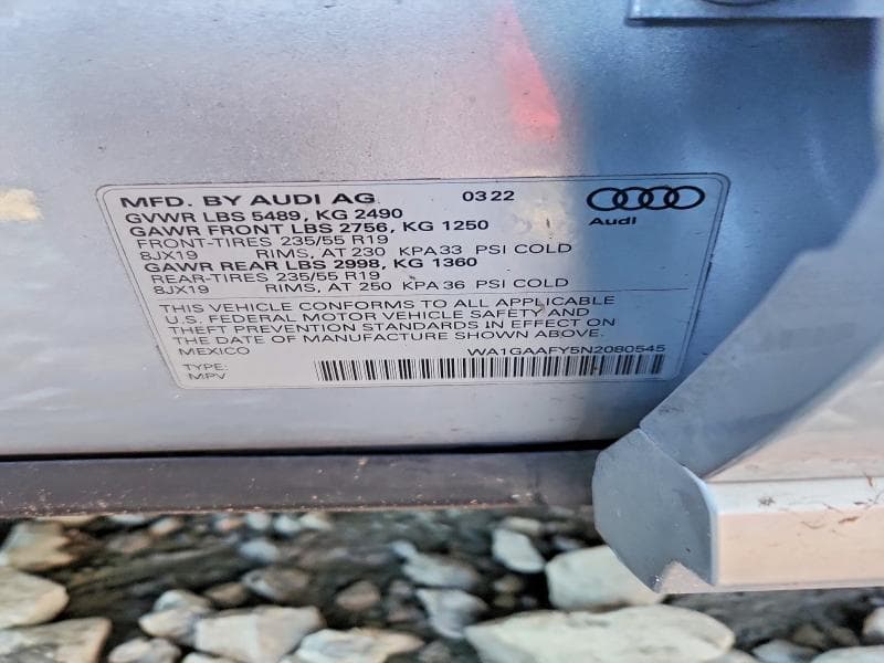 2022 AUDI Q5 PREMIUM 45 PREMIUM 45 13