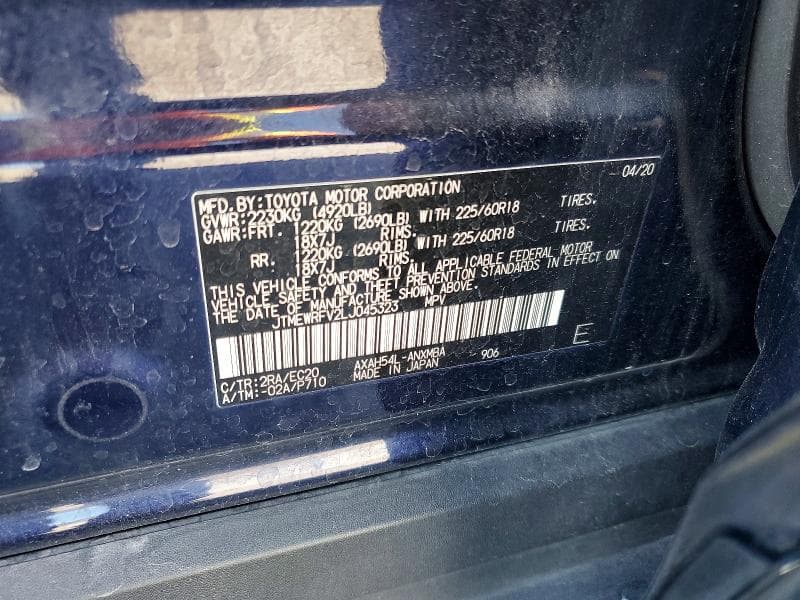 2020 TOYOTA RAV4 HYBRID XSE XSE 14
