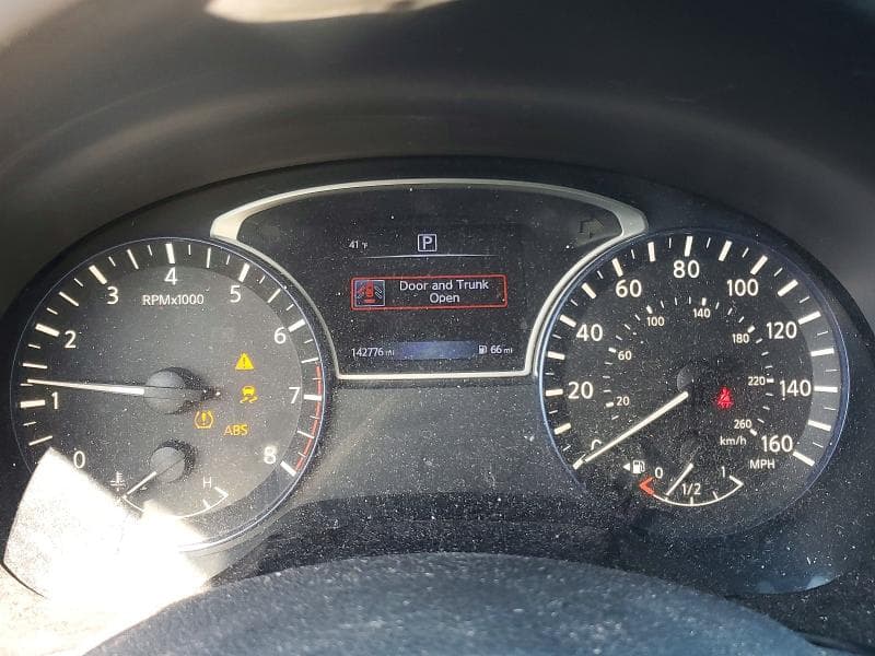 2017 NISSAN ALTIMA 2.5 SR 2.5 SR 9