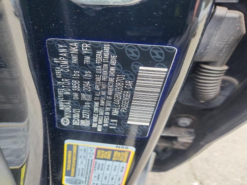 2022 HYUNDAI ELANTRA SE SE 12