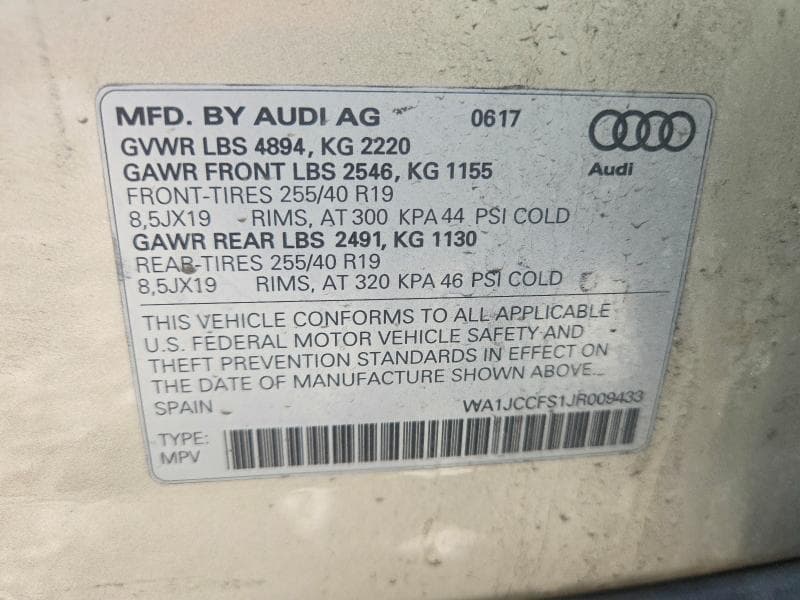 2018 AUDI Q3 PREMIUM PLUS 13