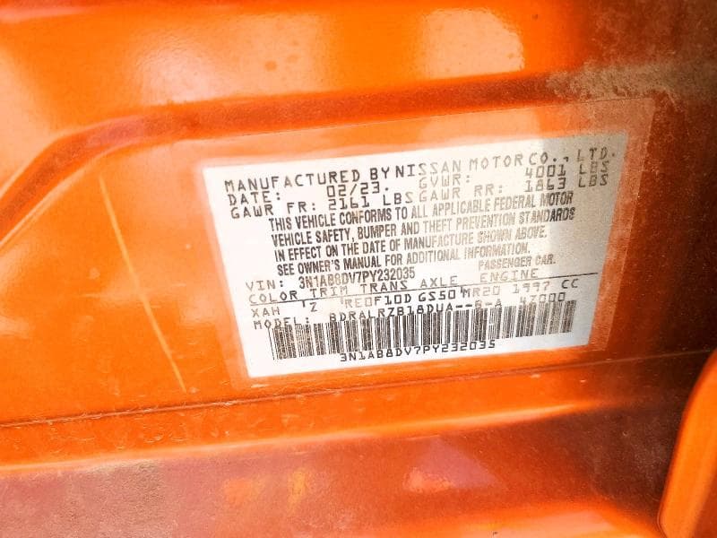 2023 NISSAN SENTRA SR SR 12