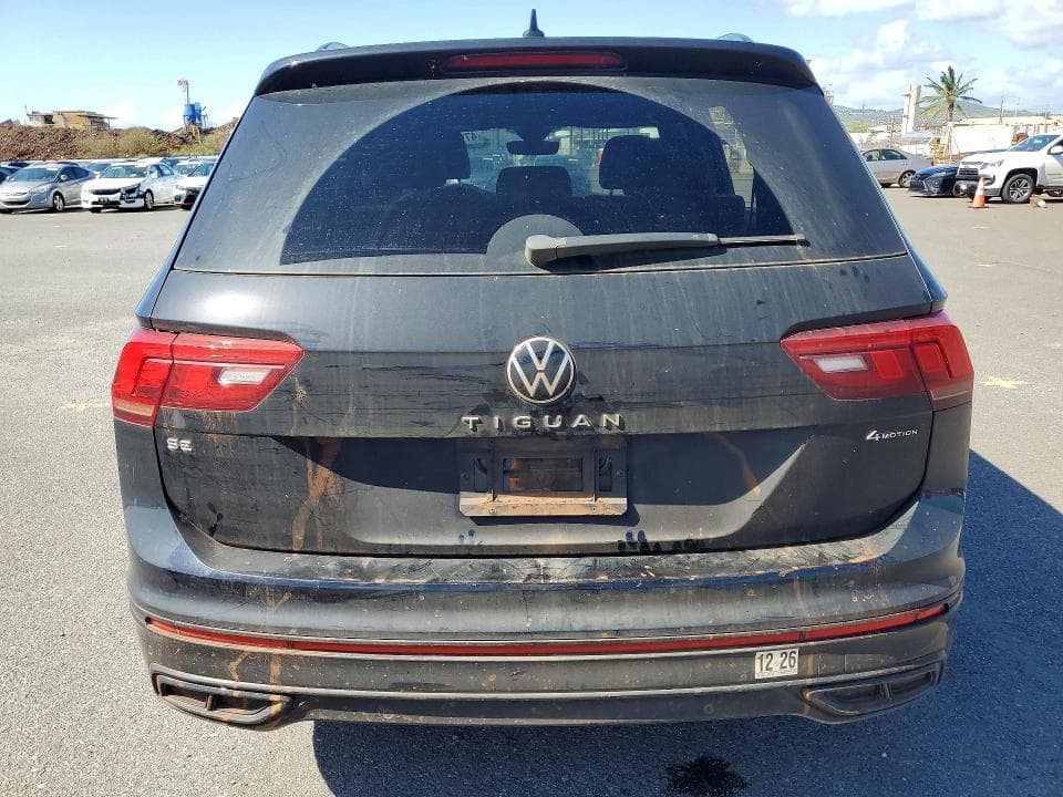 2022 VOLKSWAGEN TIGUAN SE R-LINE BLACK SE R-LINE BLACK 6