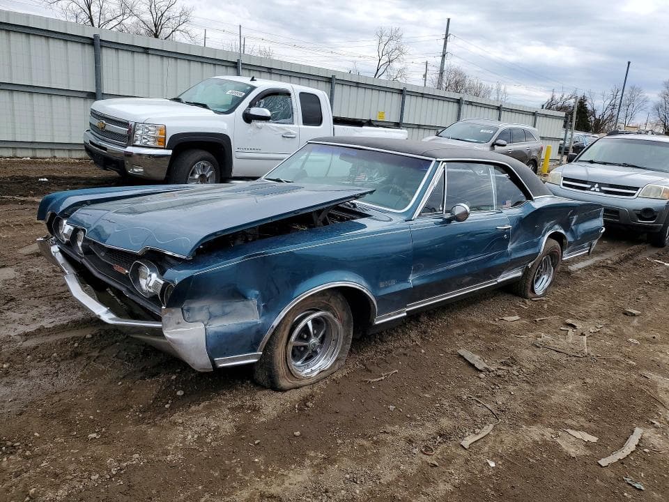 1967 OLDSMOBILE CUTLS CONV