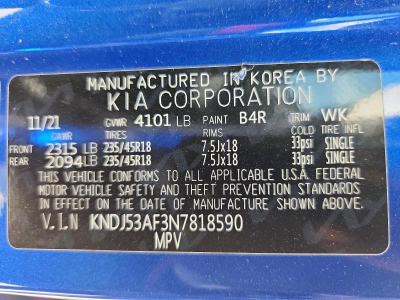 2022 KIA SOUL TURBO 14