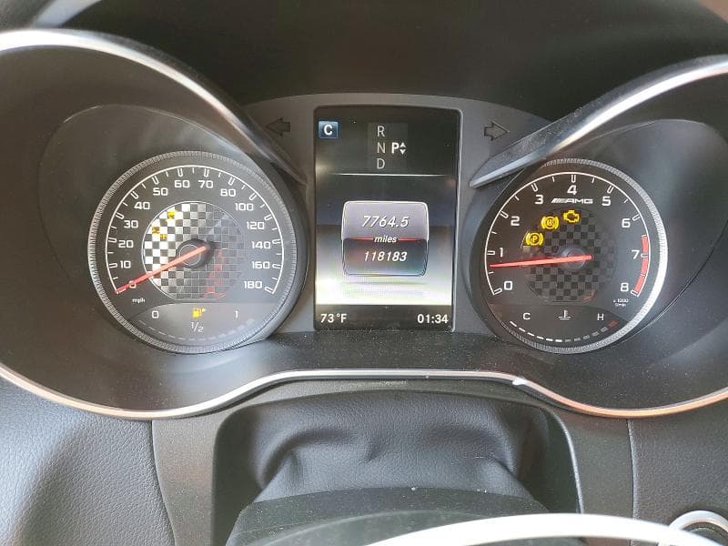 2018 MERCEDES-BENZ GLC COUPE 43 4MATIC AMG 43 4MATIC AMG 9