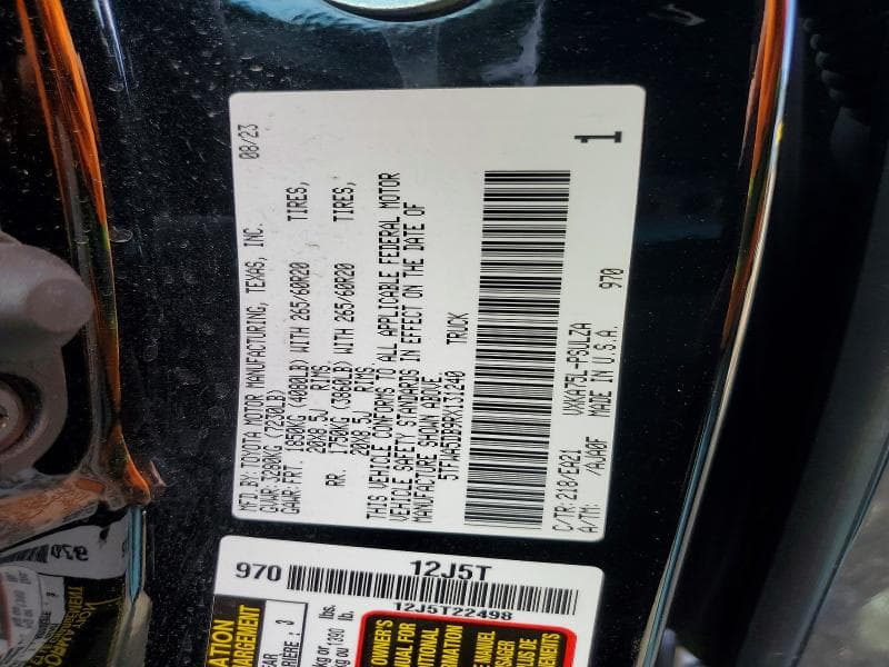 2024 TOYOTA TUNDRA LIMITED 12