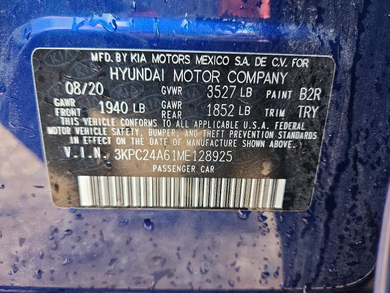 2021 HYUNDAI ACCENT SE 13
