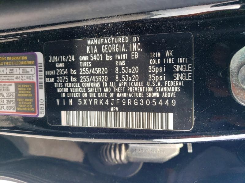 2024 KIA SORENTO SX 13