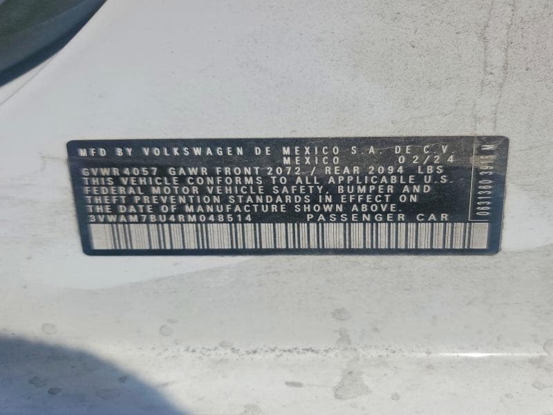 2024 VOLKSWAGEN JETTA SPORT 12