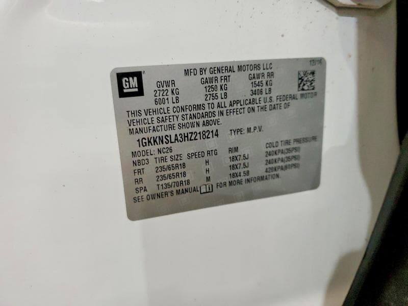 2017 GMC ACADIA SLE SLE 14