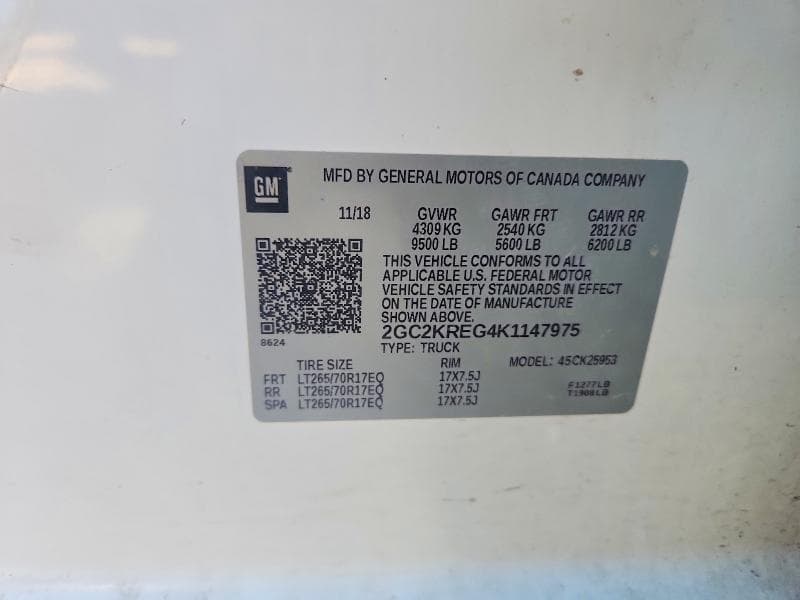 2019 CHEVROLET SILVERADO HD UTILITY / SERVICE TRUCK UNKNOWN 12