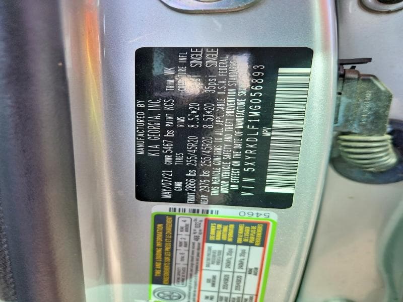 2021 KIA SORENTO SX 13