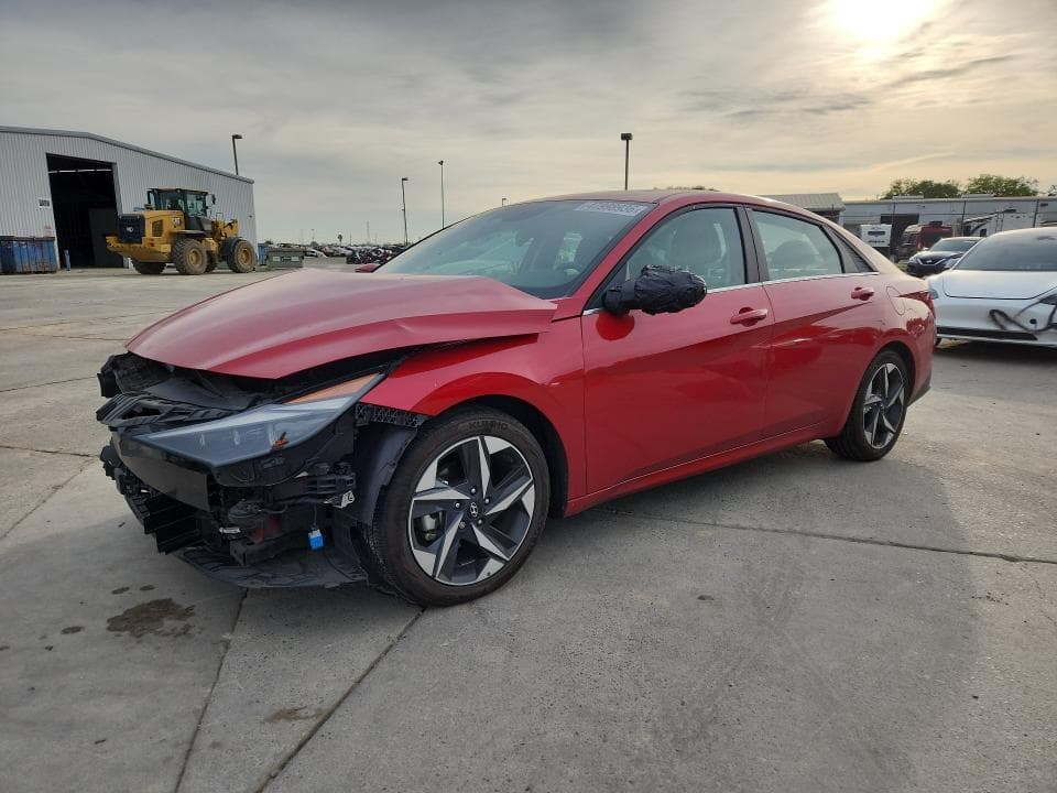 2021 HYUNDAI ELANTRA LIMITED LIMITED - 1