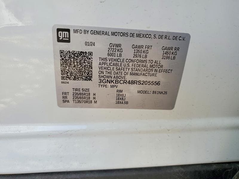 2024 CHEVROLET BLAZER 2LT 2LT 12