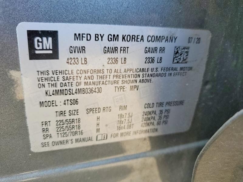 2021 BUICK ENCORE GX SELECT SELECT 14