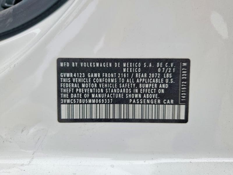 2021 VOLKSWAGEN JETTA S 13