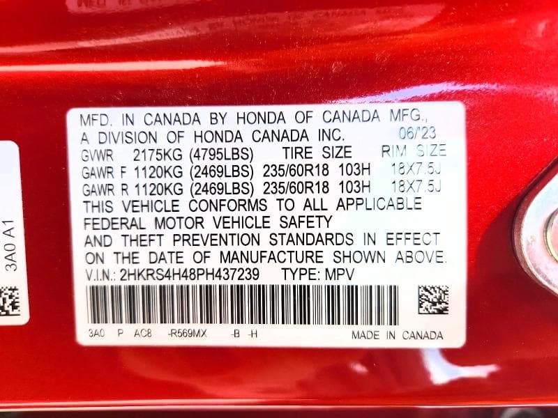 2023 HONDA CR-V EX 13