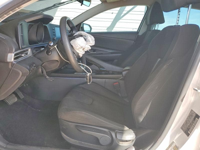 2021 HYUNDAI ELANTRA HYBRID BLUE 7