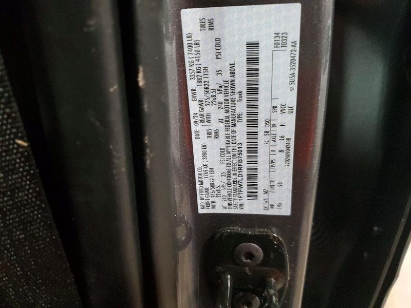 2024 FORD F150 PLATINUM 12