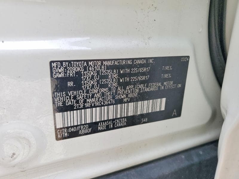 2024 TOYOTA RAV4 LE 13