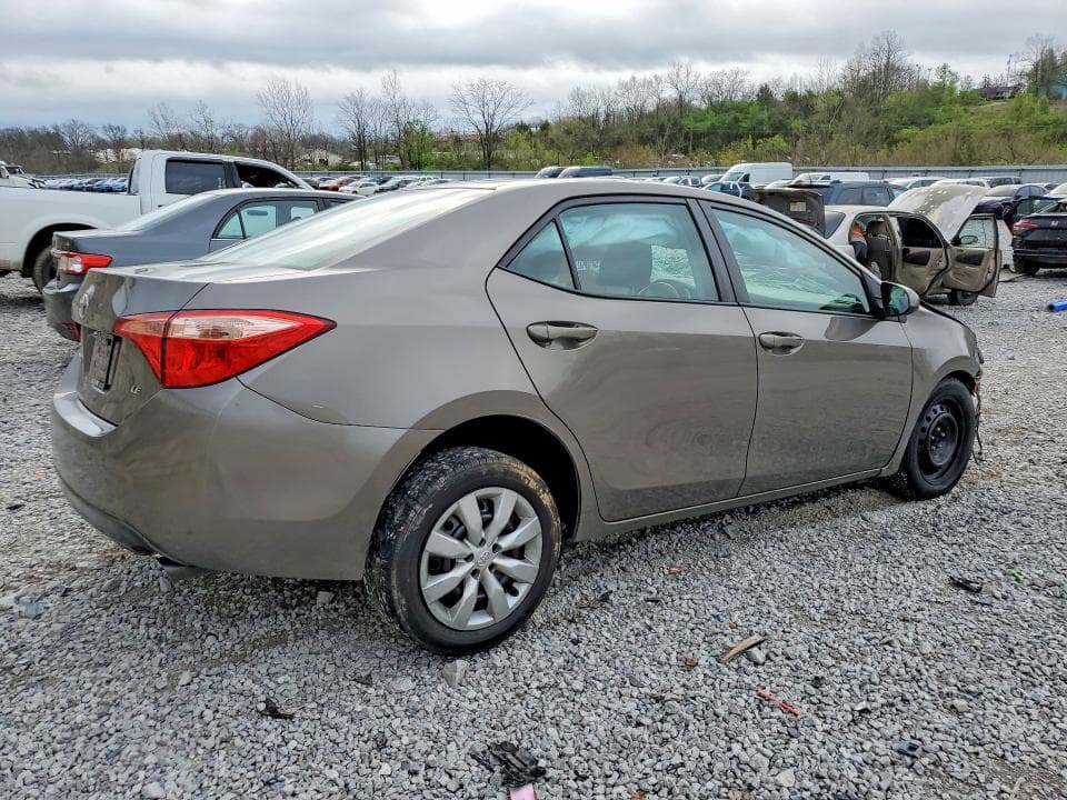 2018 TOYOTA COROLLA LE LE 3