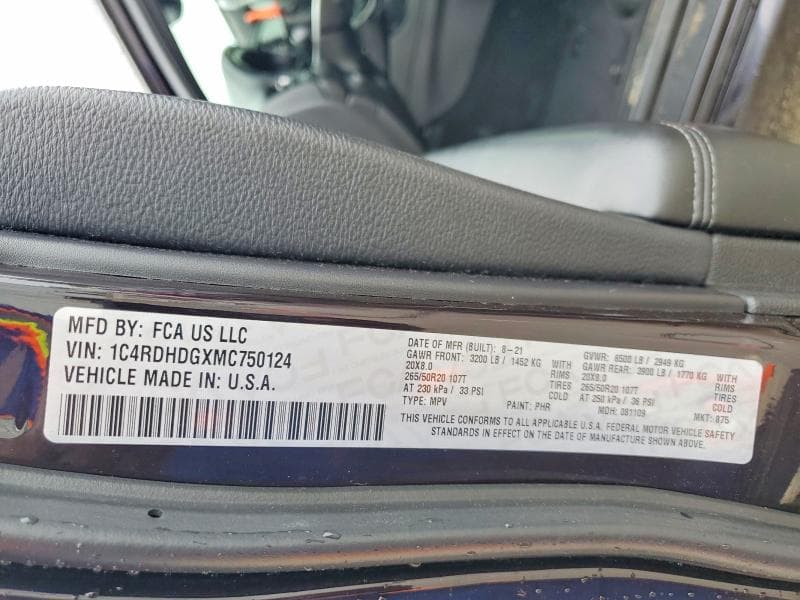 2021 DODGE DURANGO GT GT 15