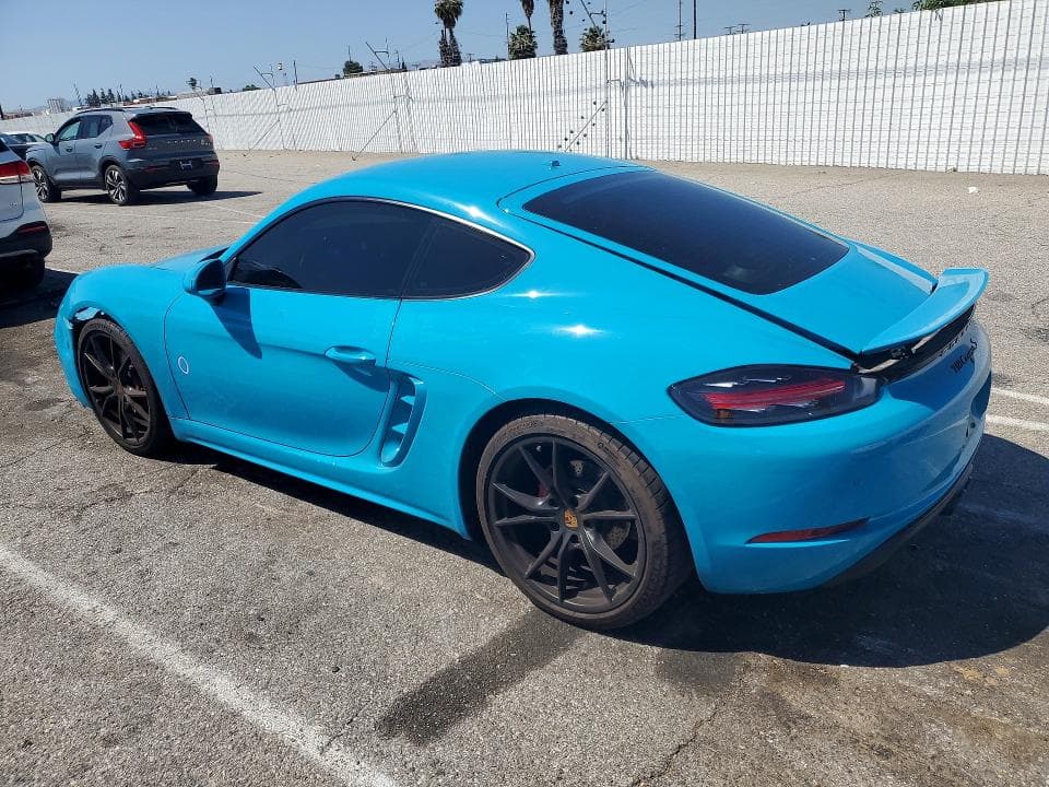 2018 PORSCHE CAYMAN S 2