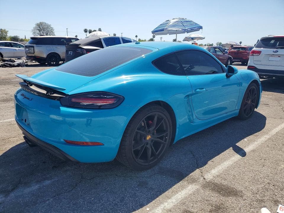 2018 PORSCHE CAYMAN S 3