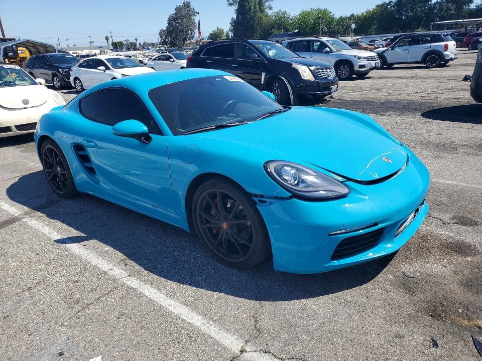 2018 PORSCHE CAYMAN S 4