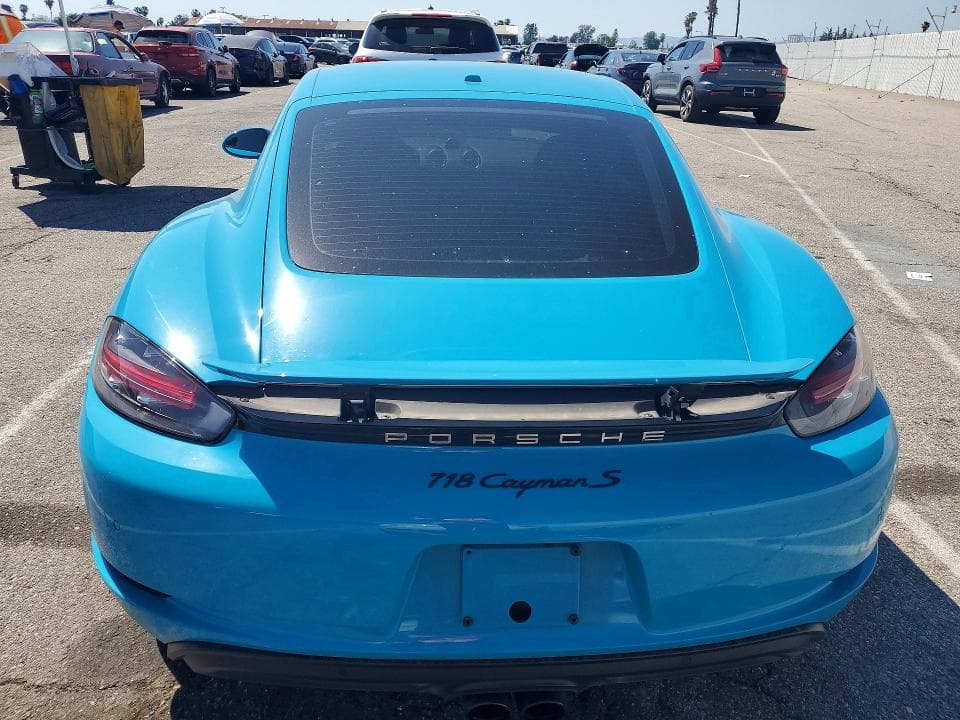 2018 PORSCHE CAYMAN S 6