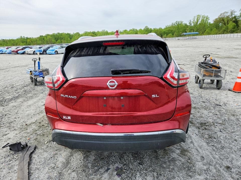 2018 NISSAN MURANO SL SL 6
