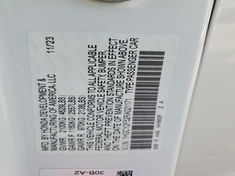 2024 HONDA ACCORD HYBRID SPORT 12