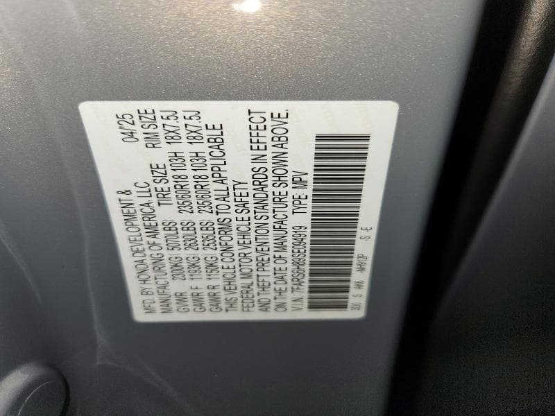 2025 HONDA CR -V 14