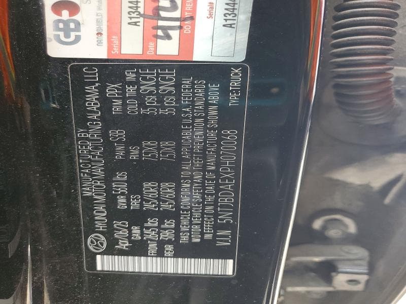 2023 HYUNDAI SANTA CRUZ SEL SEL 13
