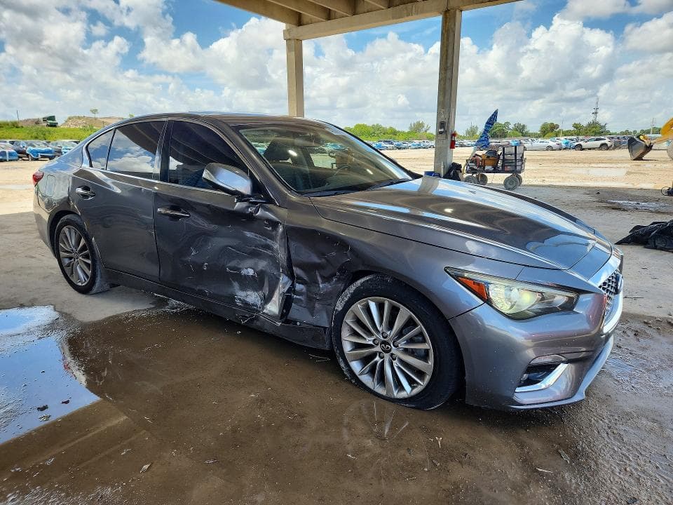 2021 INFINITI Q50 LUXE 4