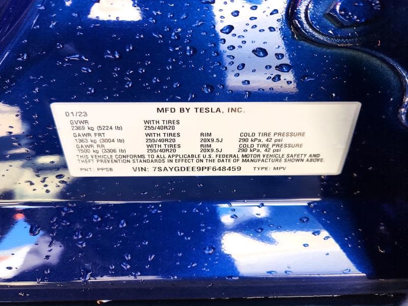 2023 TESLA MODEL Y 13