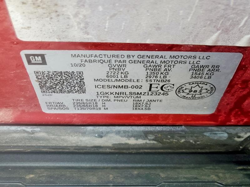 2021 GMC ACADIA SLE SLE 14