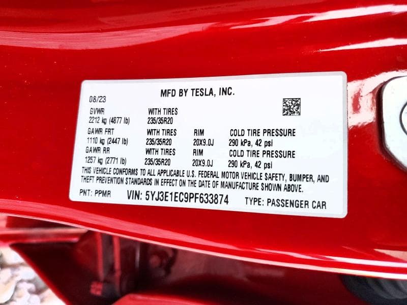 2023 TESLA MODEL 3 12