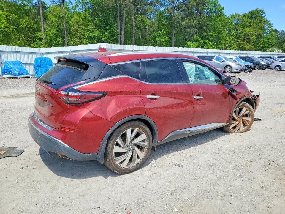 2019 NISSAN MURANO SL SL 3