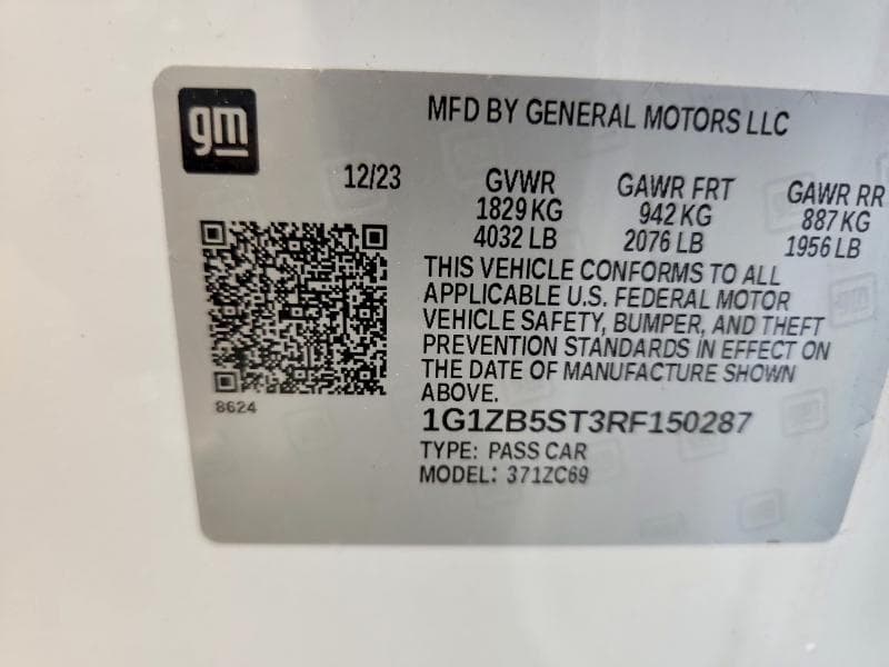 2024 CHEVROLET MALIBU LS LS 13