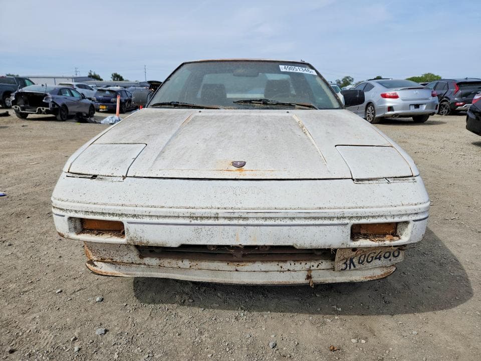 1986 TOYOTA MR2 BASE BASE 5