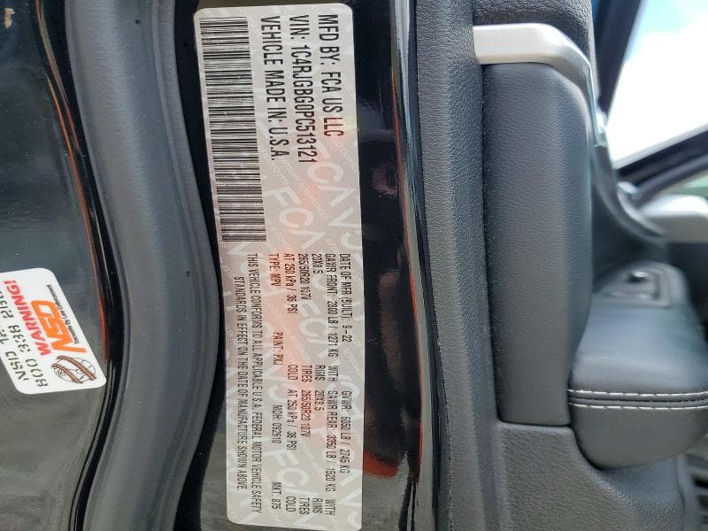2023 JEEP GRAND CHEROKEE LIMITED 12