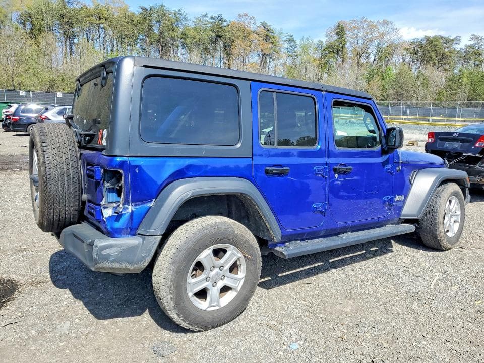 2019 JEEP WRANGLER UNLIMITED SPORT SPORT 4